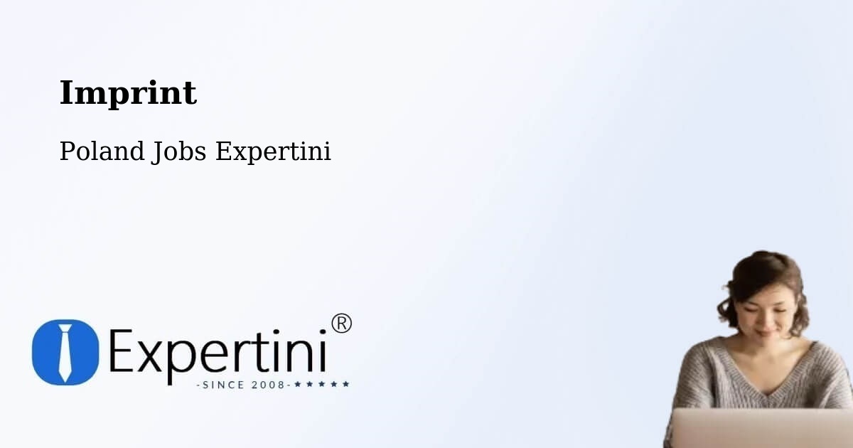 Imprint – Radom - Poland Jobs Expertini